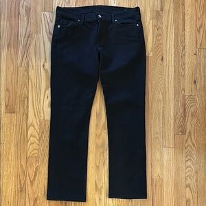 Citizens of Humanity sz 31 rise 9” inseam 30” Men's Black Jeans great pre owned